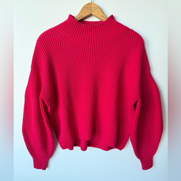 Maeve Easy Pullover Ribbed Sweater - Anthropologie - Picture 4 of 8